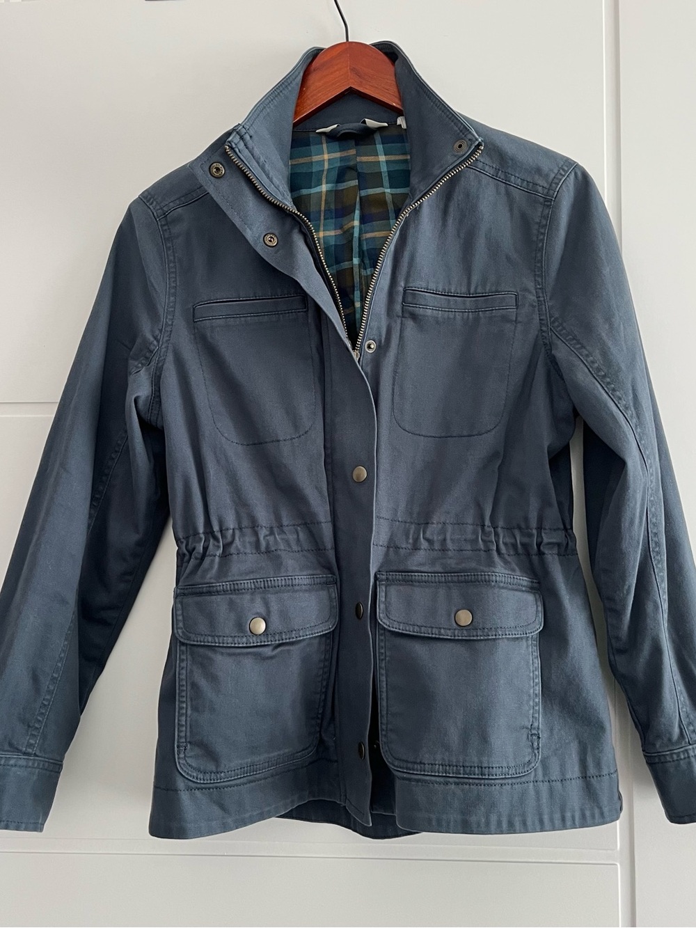 L.L. Bean Women's Utility Jacket in Dark Blue